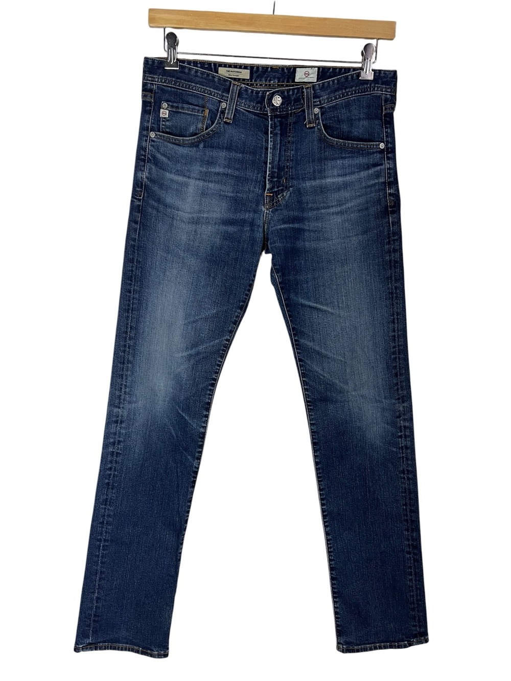 AG The Matchbox Slim Straight Jeans Mens W32 L34